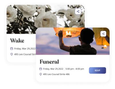 Your invitations & RSVPs